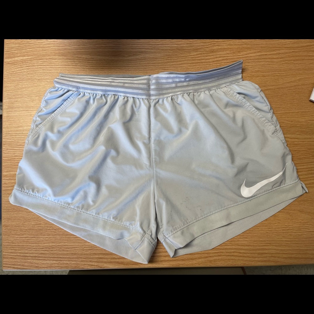 Nike Womens White Dri-Fit Shorts